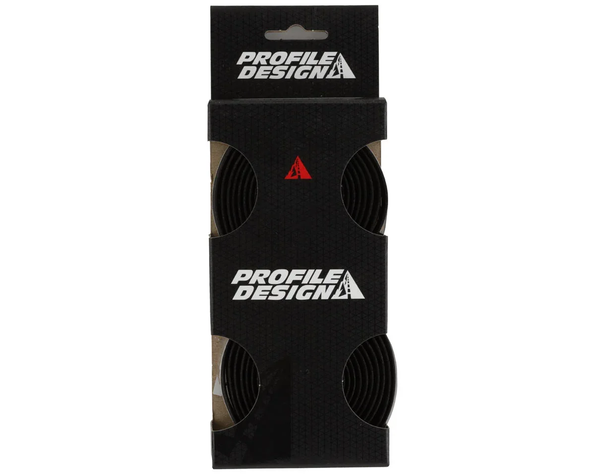 Profile Design Cork Wrap Handlebar Tape (Black) (Adhesive) - view 2